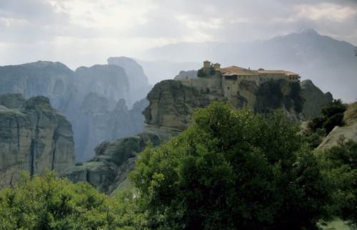 grieschisches Felsenkloster in Meteora